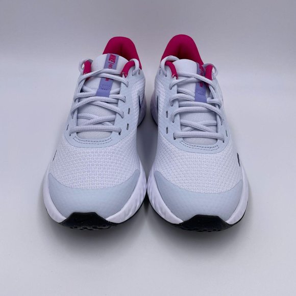 Nike Revolution 5 White / Purple Womens Shoes - Picture 3 of 8